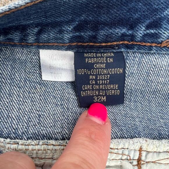 Vintage 90s Marithe Francois Girbaud High Rise V Yoke Cargo Pocket Jeans 32M - Picture 4 of 5